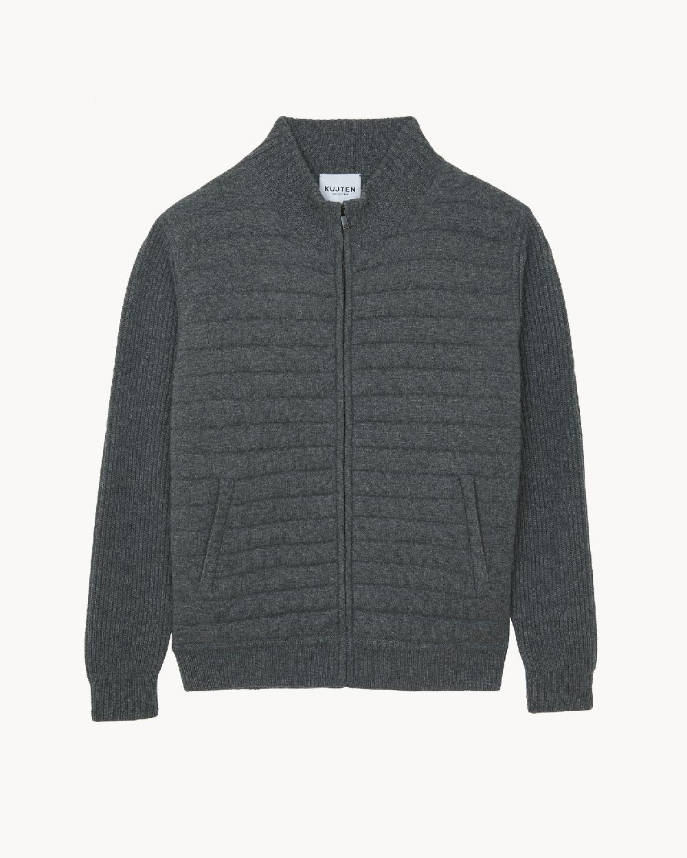 Kujten Blouson Bungo Blouson Cachemire Zippé 6 Fils
