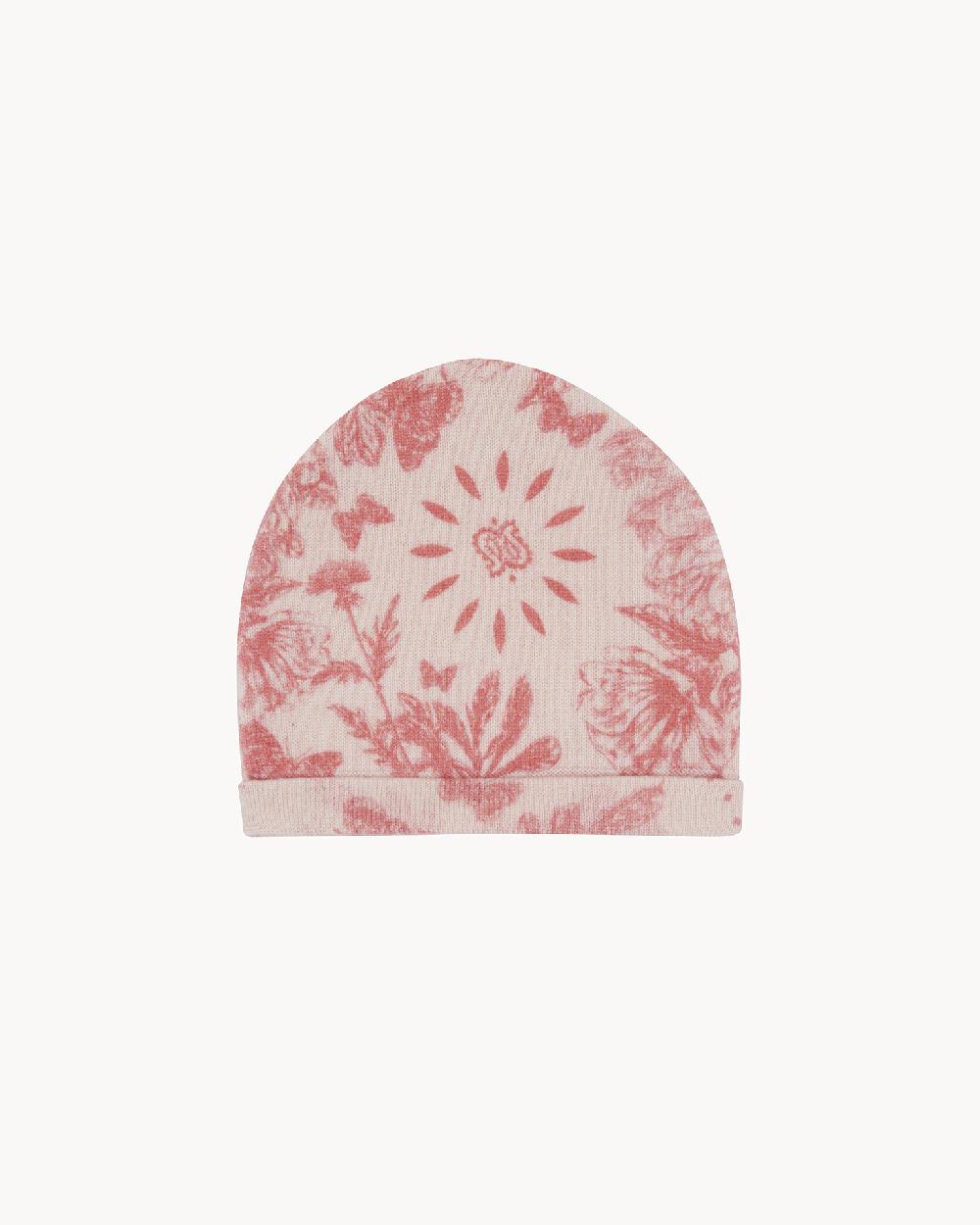 Kujten Bonnet Baby Print Bonnet Cachemire Imprimé Bébé 2 Fils