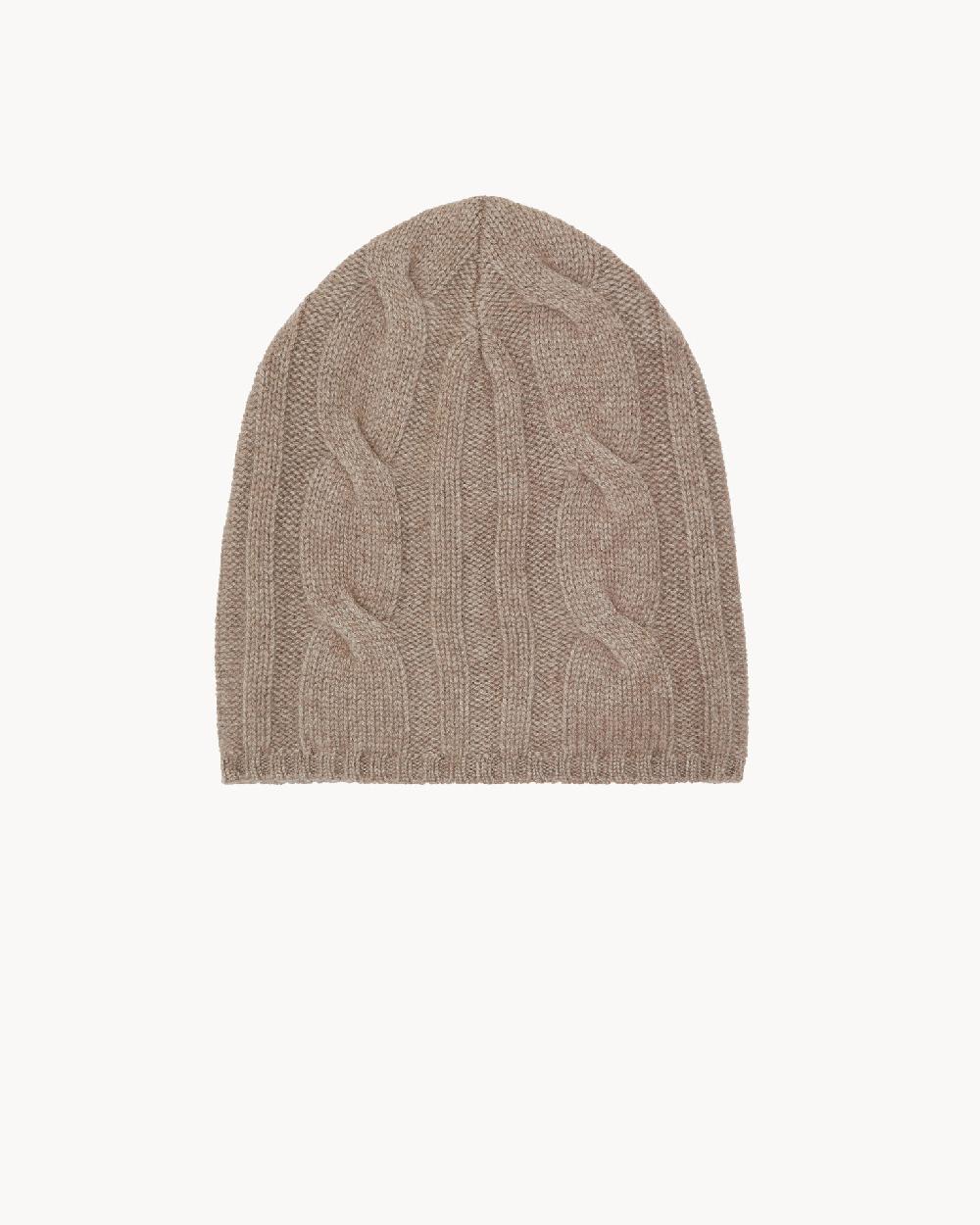 Kujten Bonnet Lona Bonnet Cachemire Uni Torsadé 8 Fils