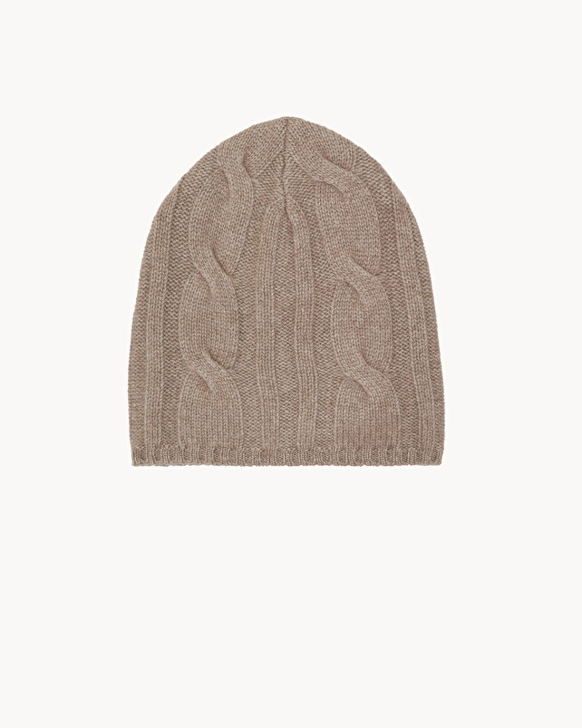 kujten Bonnet lona Bonnet cachemire uni torsadé 8 fils