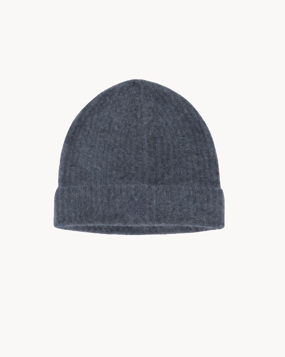 Kujten Bonnet Tomi Fluffy Bonnet Cachemire Côtes Anglaises 6 Fils