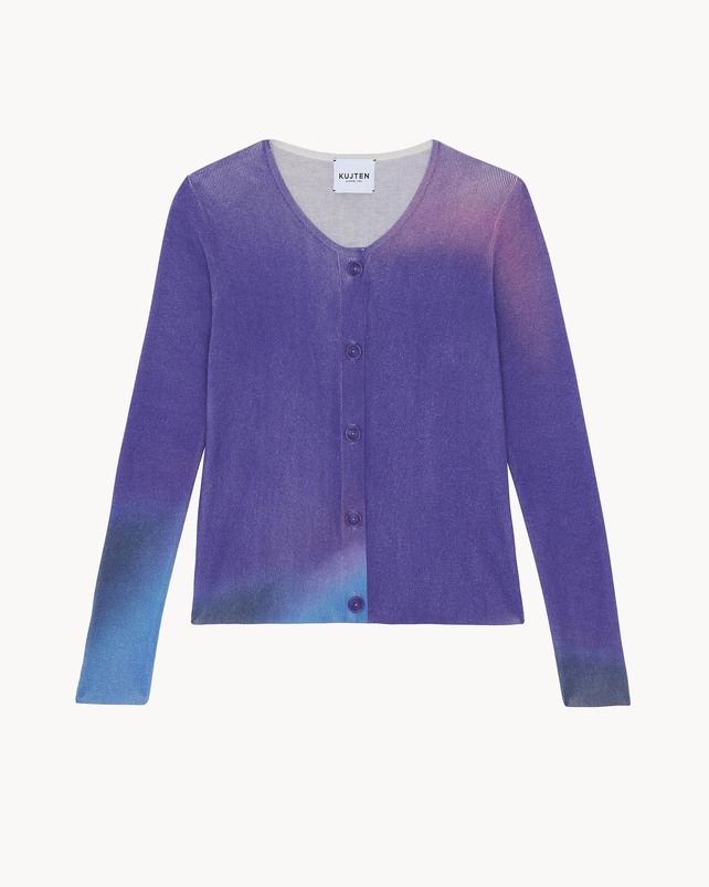 kujten Cardigan ila Cardigan Court Soie et Cachemire 1 fil