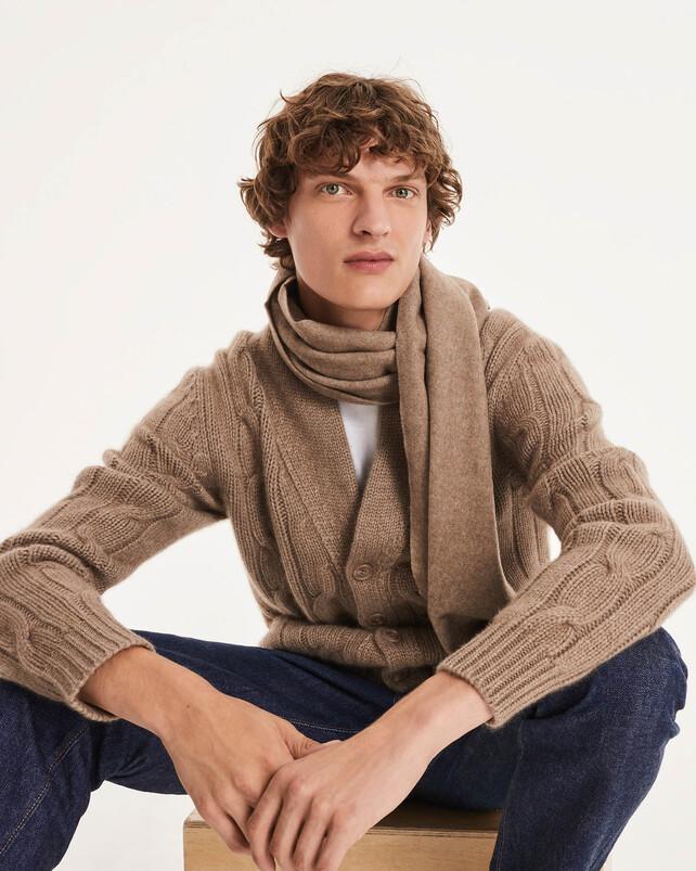 Kujten Cardigan Jonathan Cardigan Cachemire Mixte Col Châle