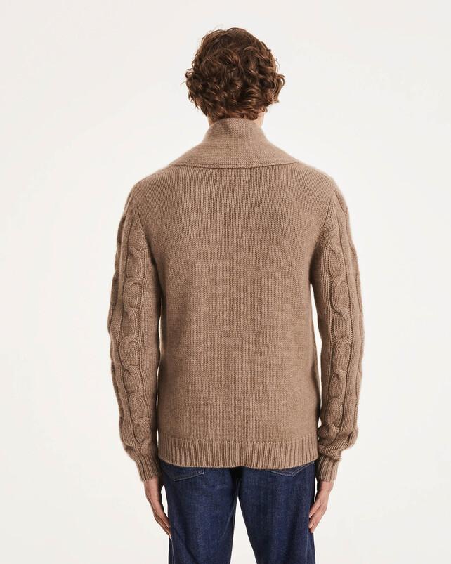 Kujten Cardigan Jonathan Cardigan Cachemire Mixte Col Châle