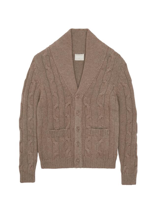 kujten Cardigan jonathan Cardigan cachemire mixte col châle
