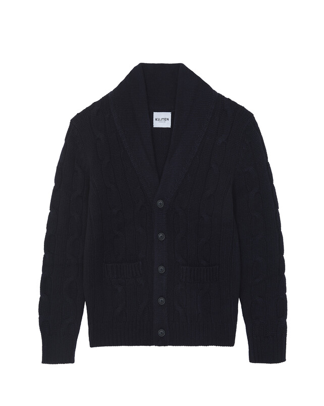 kujten Cardigan jonathan Cardigan col châle manches longues