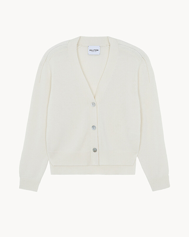 kujten Cardigan joya Cardigan Cachemire Femme 2 fils