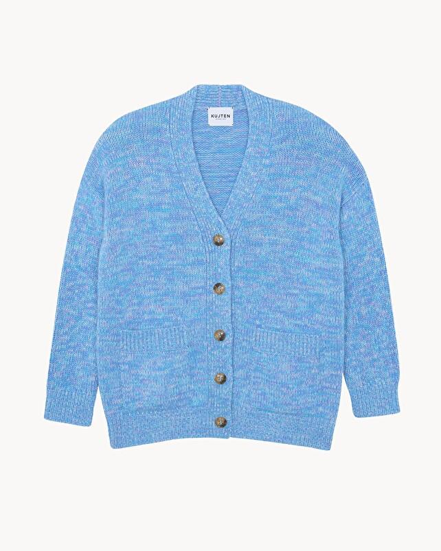 kujten Cardigan pia Cardigan Cachemire avec Ceinture 6 fils