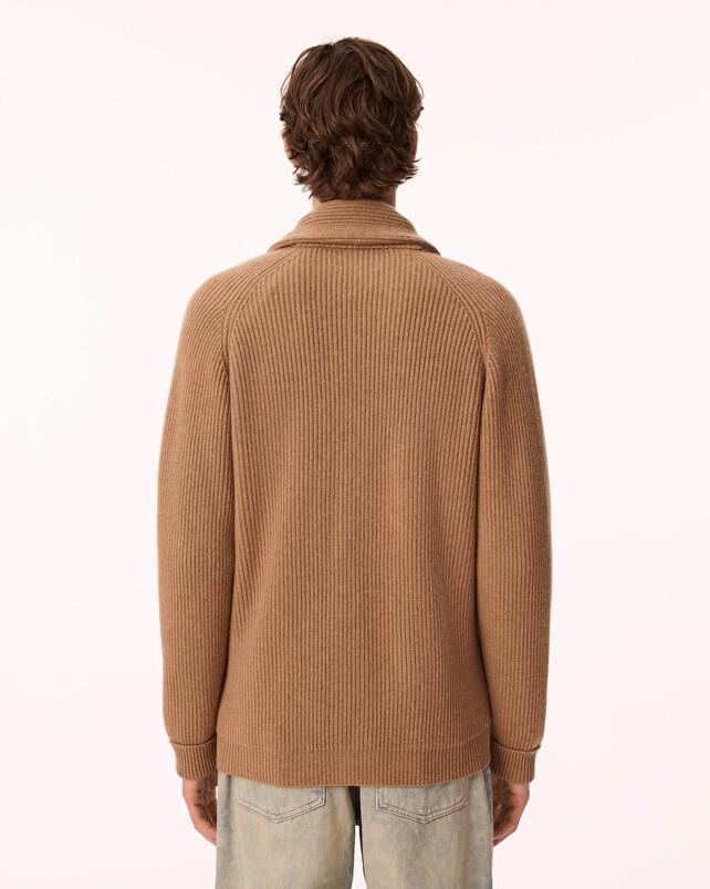 Kujten Cardigan Randi Cardigan Cachemire Col Châle 6 Fils