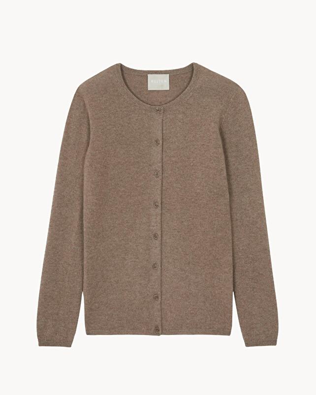 kujten Cardigan rebec Cardigan col rond manches longues basic