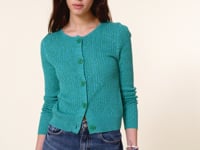 Kujten Cardigan Telia Cardigan Soie-Cachemire Court 1 Fil