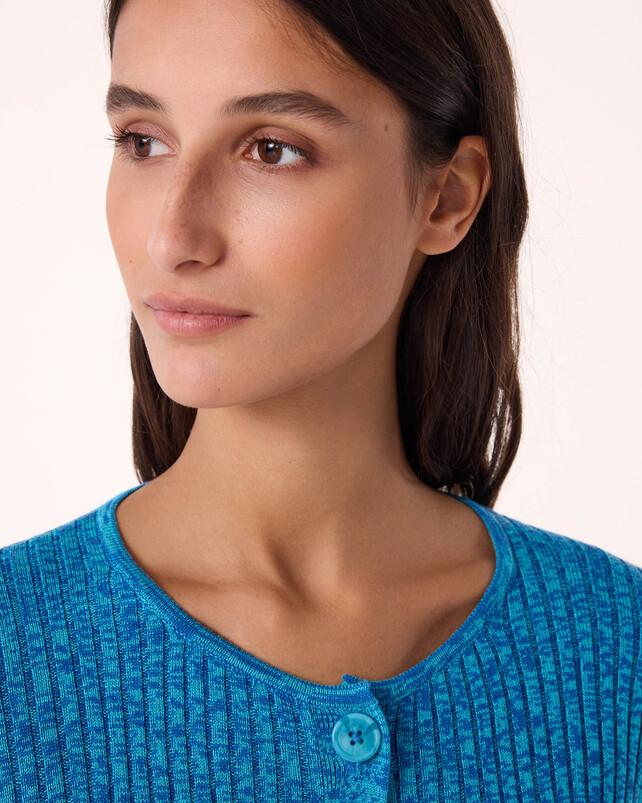 Kujten Cardigan Telia Cardigan Soie-Cachemire Court