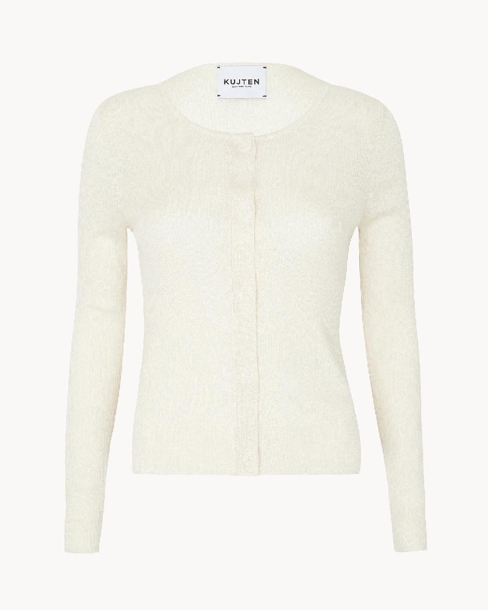 Kujten Cardigan Thiziri Cardigan Court Cachemire Et Soie 1 Fil