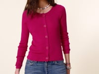 Kujten Cardigan Thiziri Cardigan Court Cachemire Et Soie 1 Fil