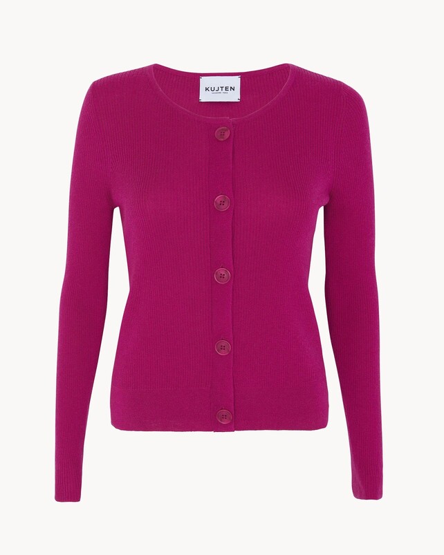 kujten Cardigan thiziri Cardigan Court Cachemire Et Soie 1 fil