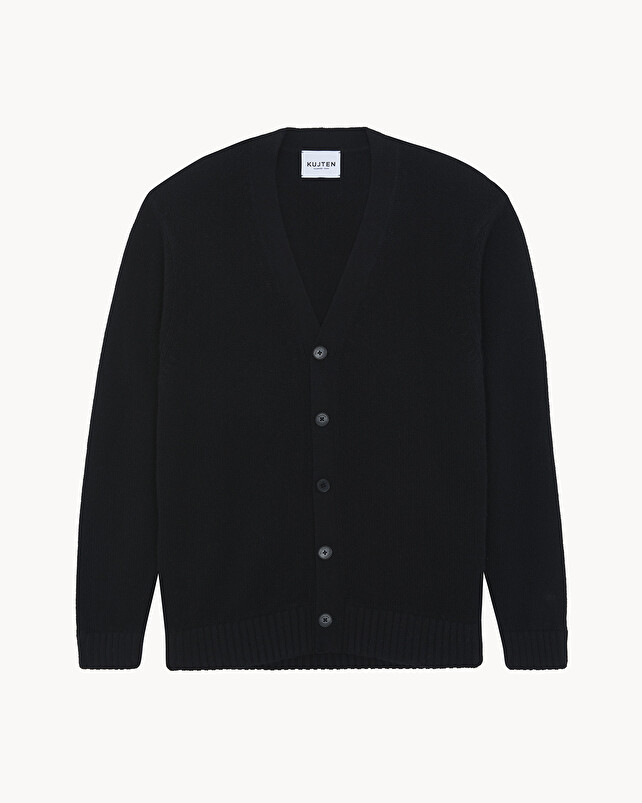 kujten Cardigan tiago Pull Cachemire Homme Col V 4 fils