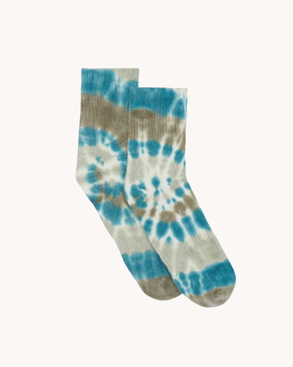Kujten Chaussettes Stig Rainbow Chaussettes Courtes Cachemire Tie & Dye 4 Fils