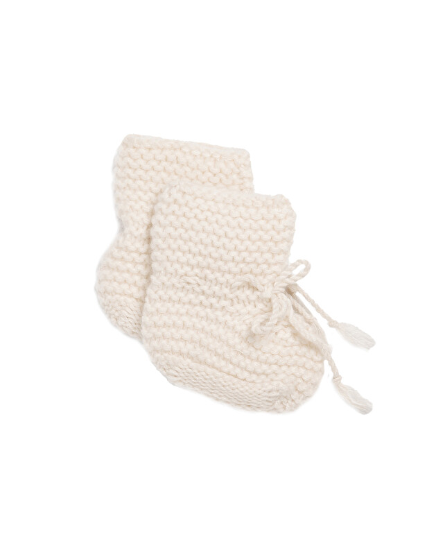 kujten Chaussons chausson bb Chaussons cachemire bébé point mousse