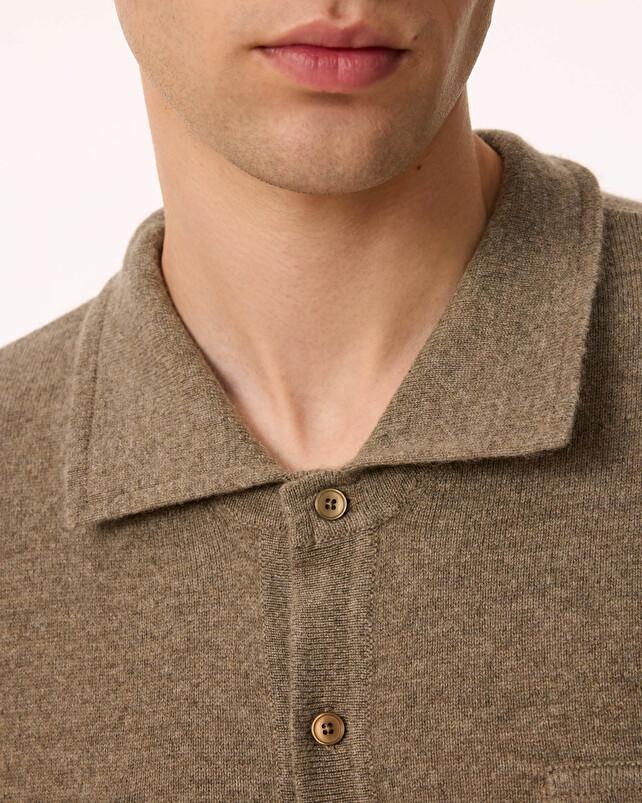 Kujten Chemise Julius Chemise Cachemire Homme Poches Poitrine 2 Fils