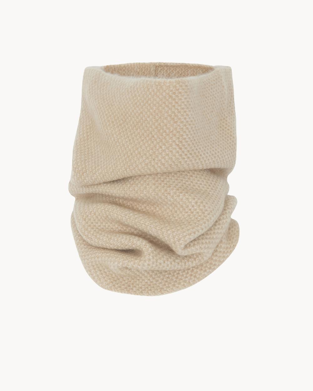 Kujten Col Moss Col Cachemire Mixte Uni Point De Riz 6 Fils