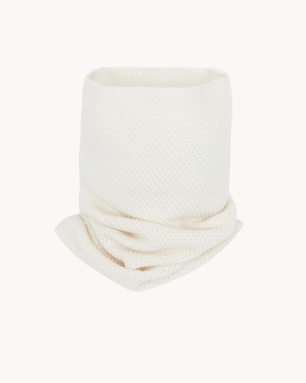 Kujten Col Moss Col Cachemire Mixte Uni Point De Riz