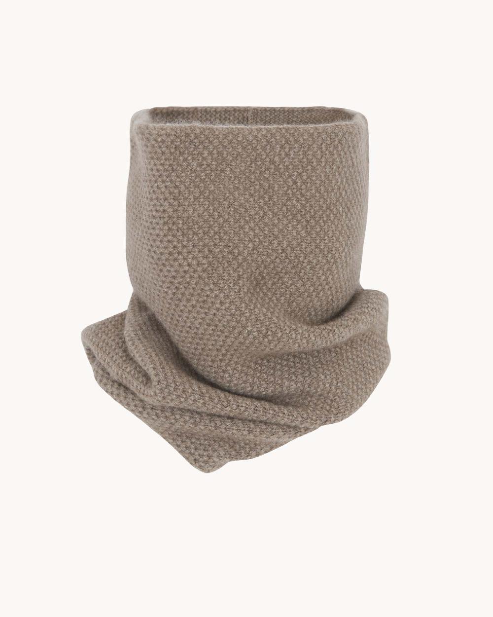 Kujten Col Moss Col Cachemire Mixte Uni Point De Riz