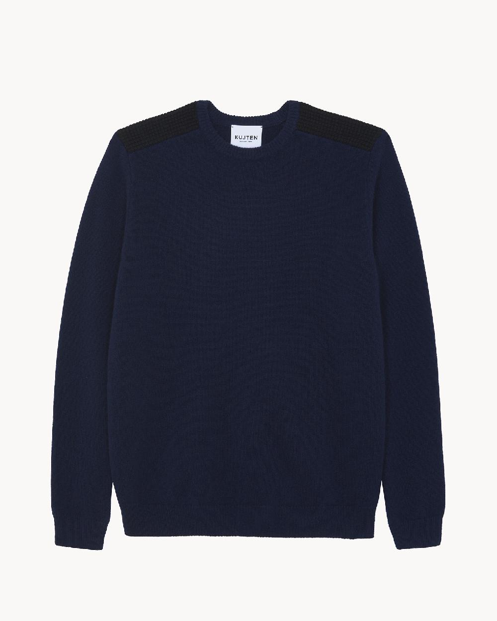Kujten Crewneck Donatien Pull Crewneck Cachemire 2 Fils