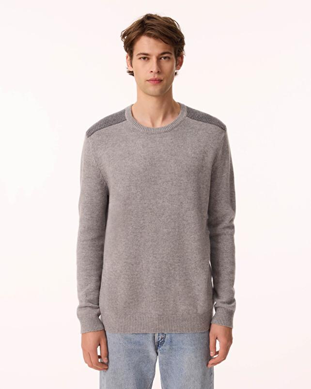 Kujten Crewneck Donatien Pull Crewneck Cachemire 2 Fils