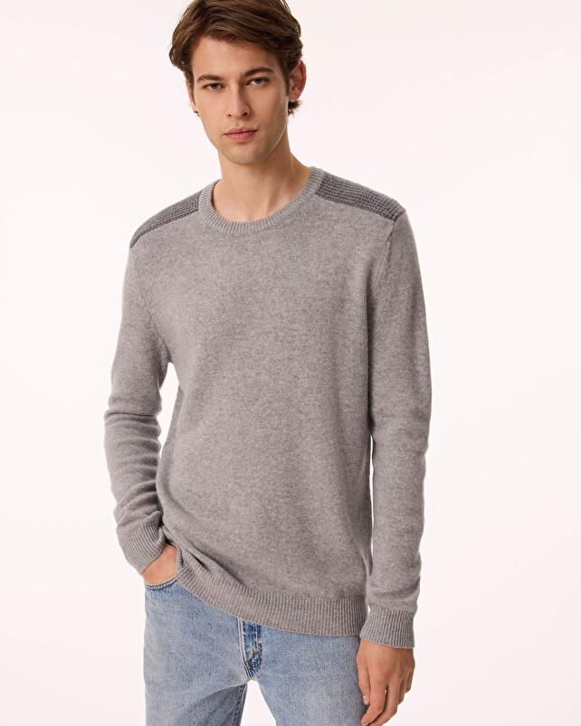 kujten Crewneck donatien Pull Crewneck Cachemire 2 fils