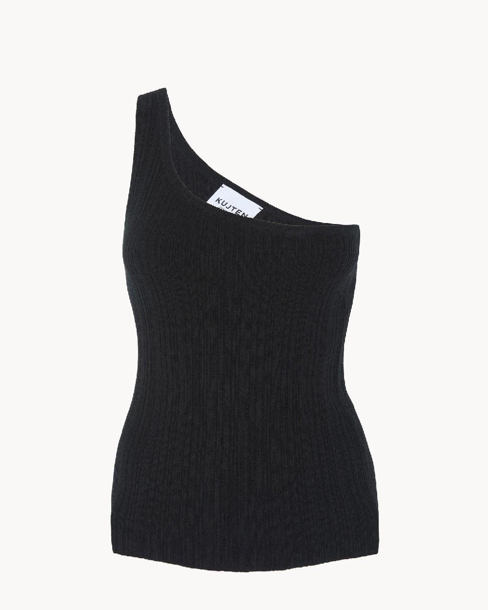 Kujten Débardeur Anggun Débardeur Asymétrique Soie Et Cachemire 1 Fil