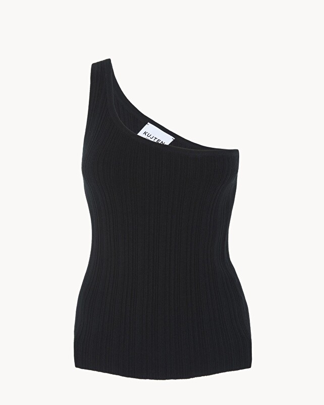 kujten Débardeur anggun Débardeur Asymétrique Soie et Cachemire 1 fil