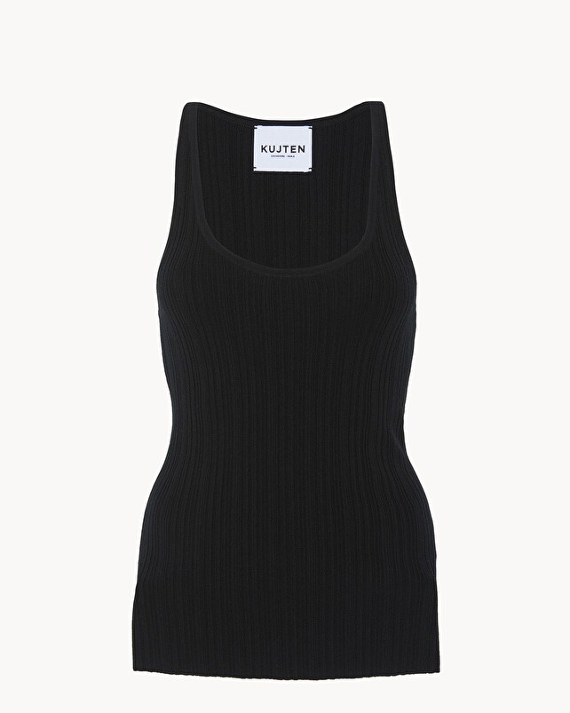 kujten Débardeur new nael Débardeur Effet Plissé Soie et Cachemire 1 fil