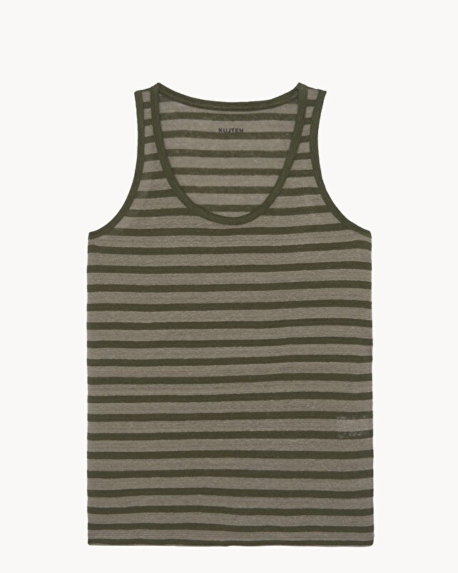 kujten Débardeur soft stripes Débardeur Marinière Rayé Lin