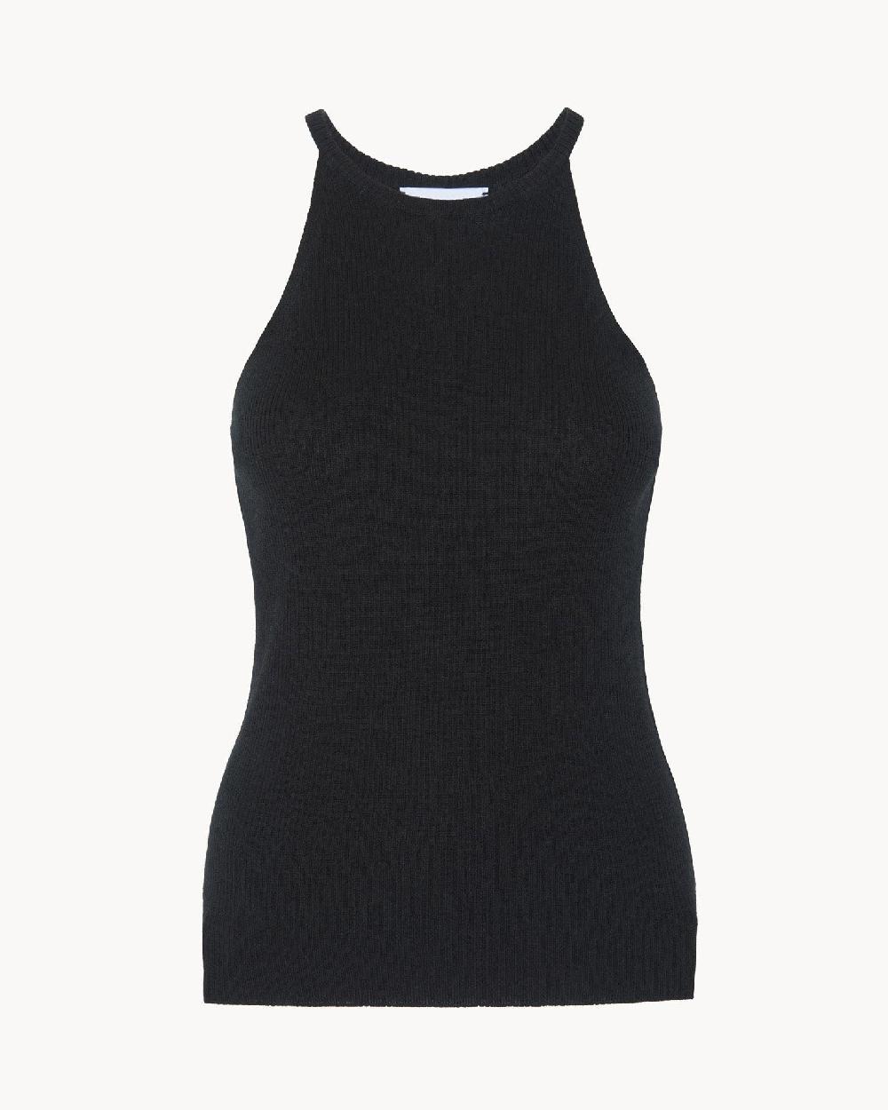 Kujten Débardeur Yael Débardeur Échancré Soie Et Cachemire 1 Fil