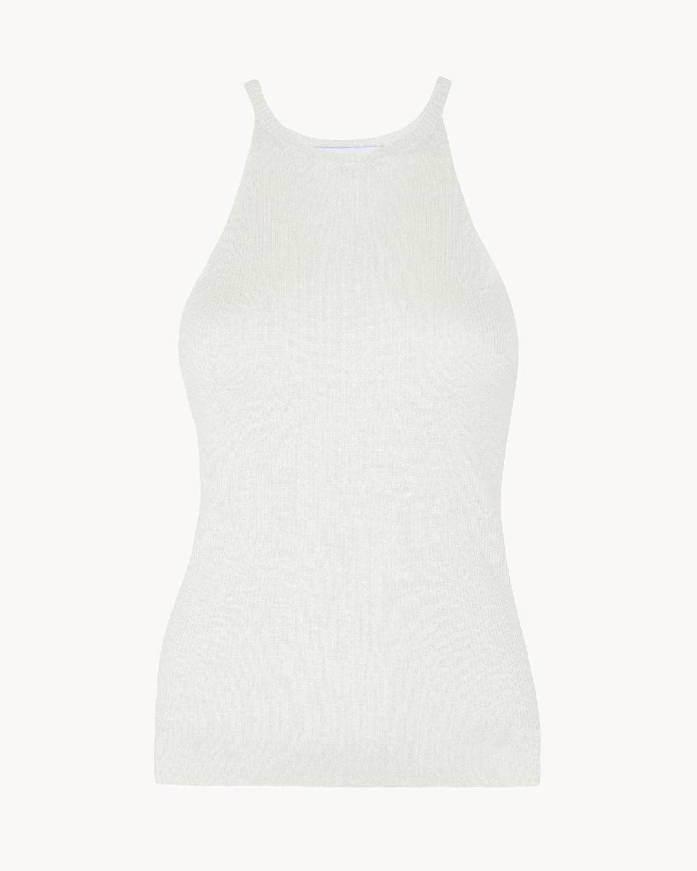 Kujten Débardeur Yael Débardeur Échancré Soie Et Cachemire 1 Fil