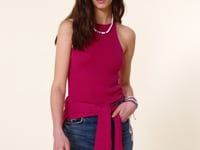 Kujten Débardeur Yael Débardeur Échancré Soie Et Cachemire 1 Fil