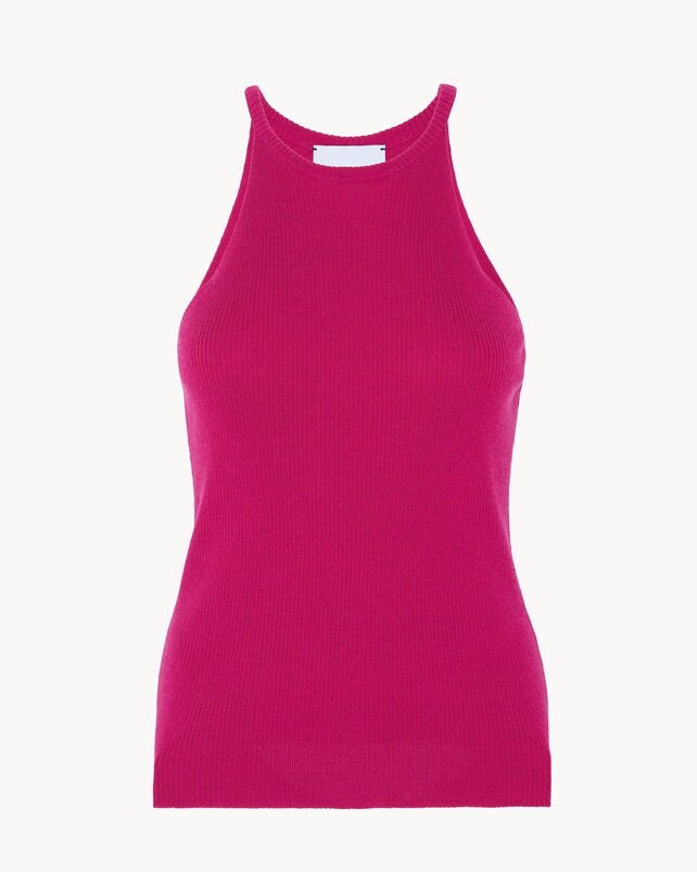 kujten Débardeur yael Débardeur Échancré Soie et Cachemire 1 fil