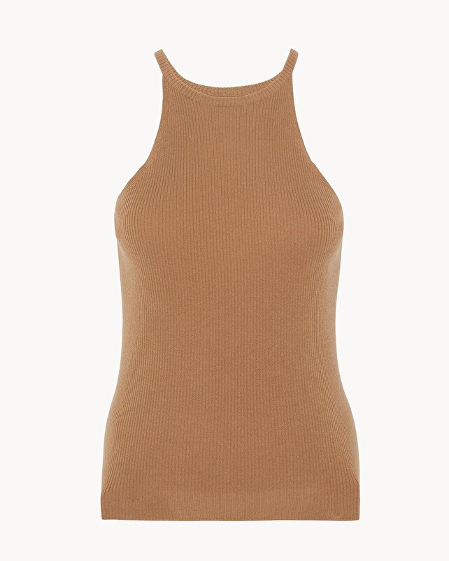 kujten Débardeur yael Débardeur Échancré Soie et Cachemire 1 fil