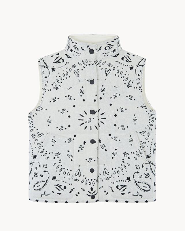 kujten Doudoune mouligan bandana Doudoune Cachemire Femme 2 fils