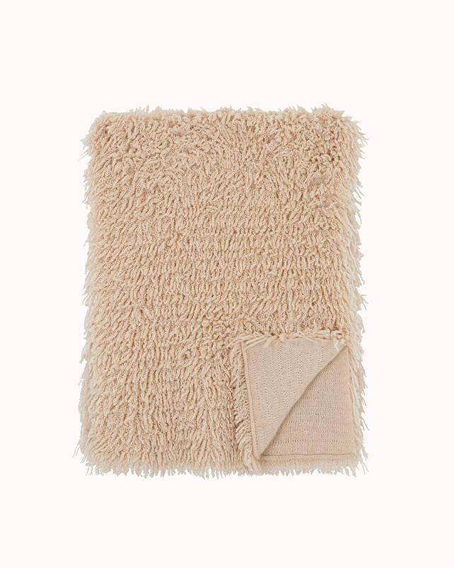 Kujten Écharpe Almasty Écharpe Cachemire Effet Fourrure