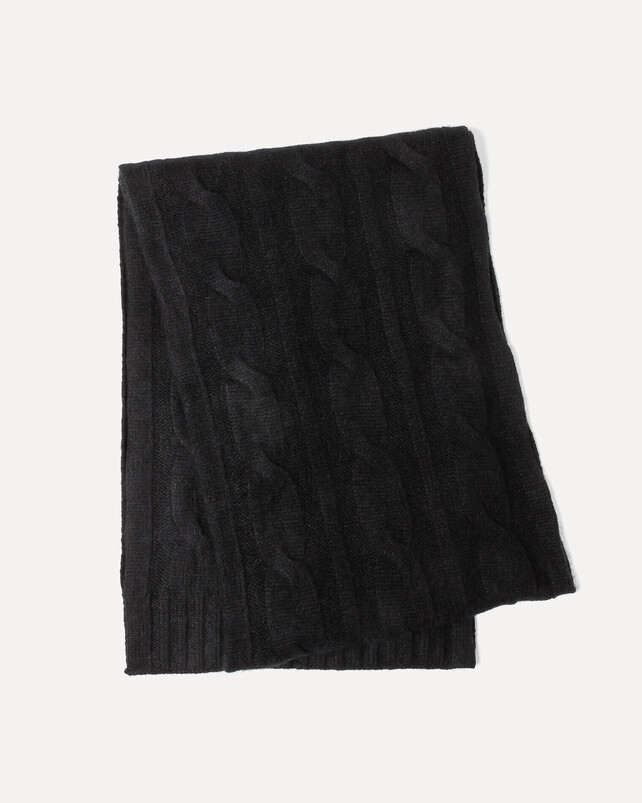 kujten Écharpe nalo Écharpe cachemire tricotage torsadé