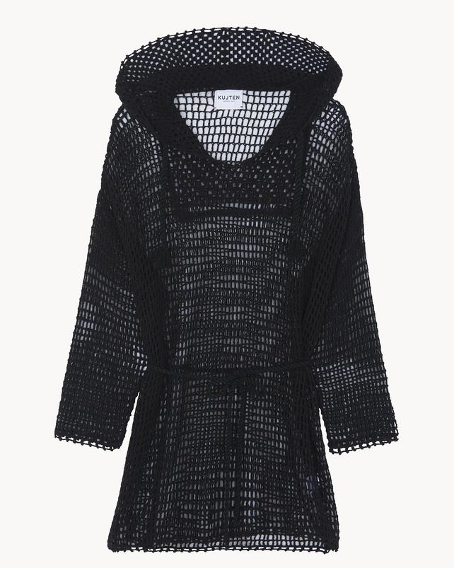 Kujten Gilet Katousha Gilet Coton Cachemire Crochet