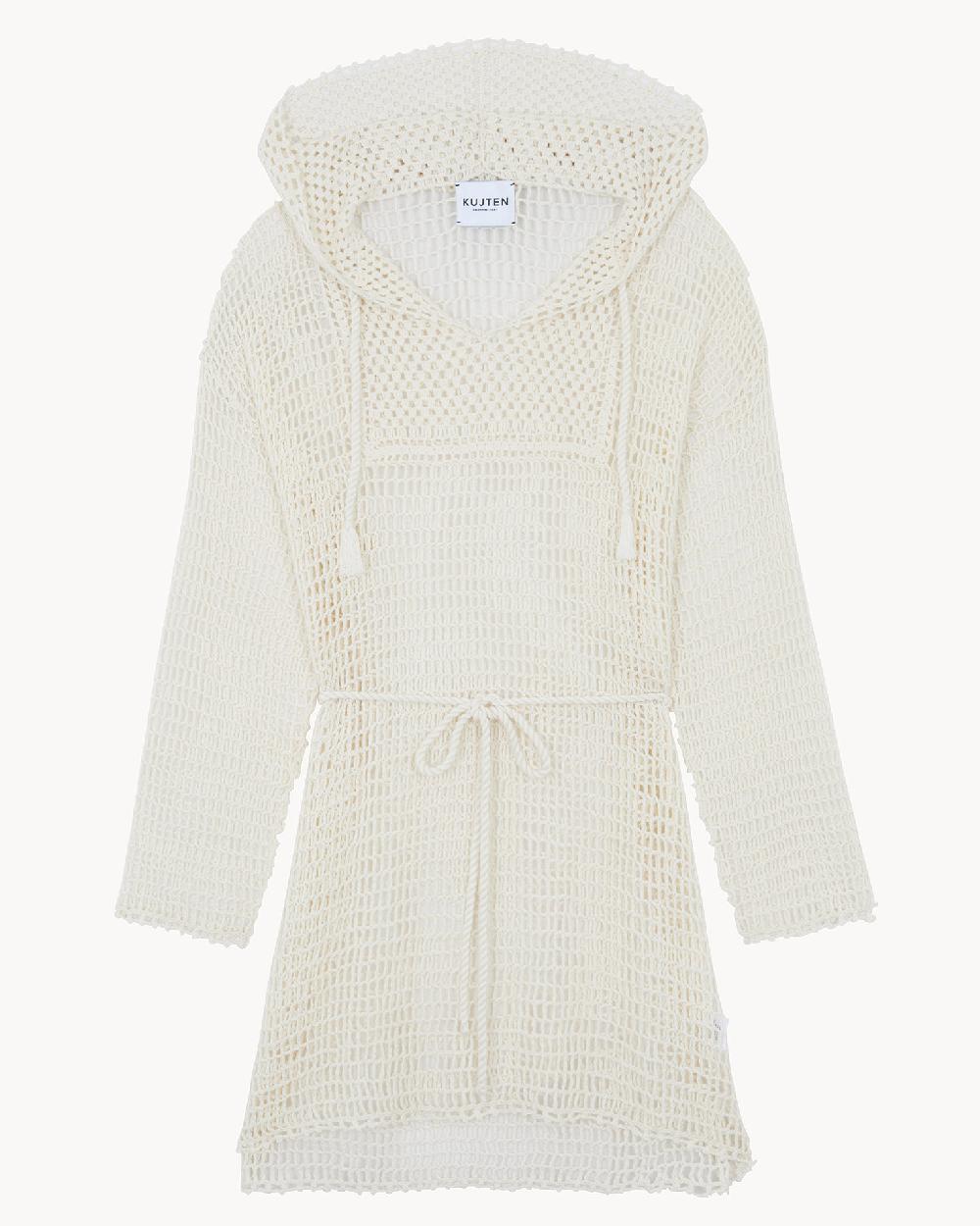 Kujten Gilet Katousha Gilet Coton Cachemire Crochet