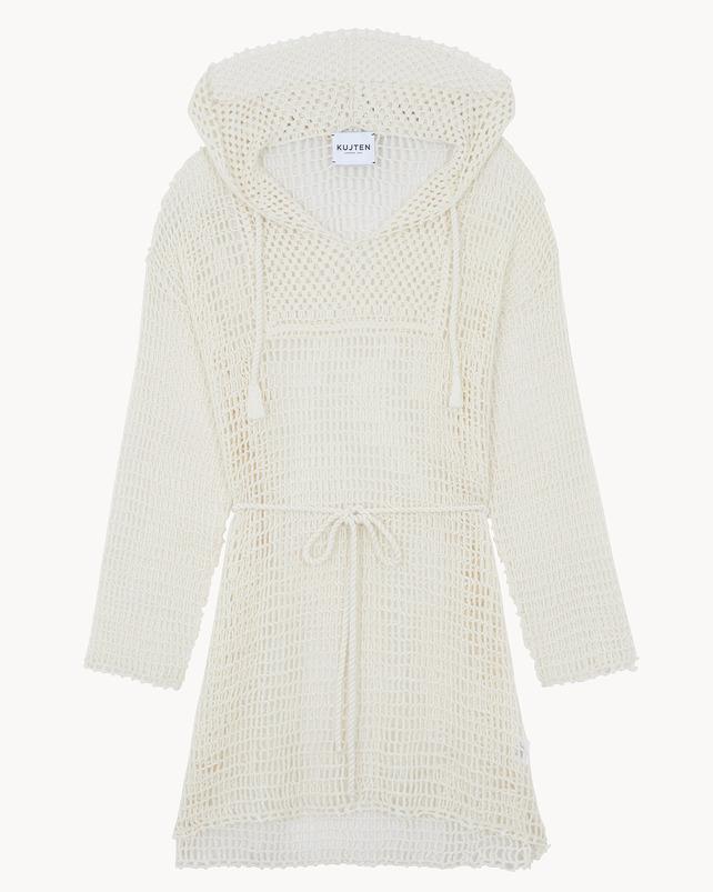 kujten Gilet katousha Gilet Coton Cachemire Crochet