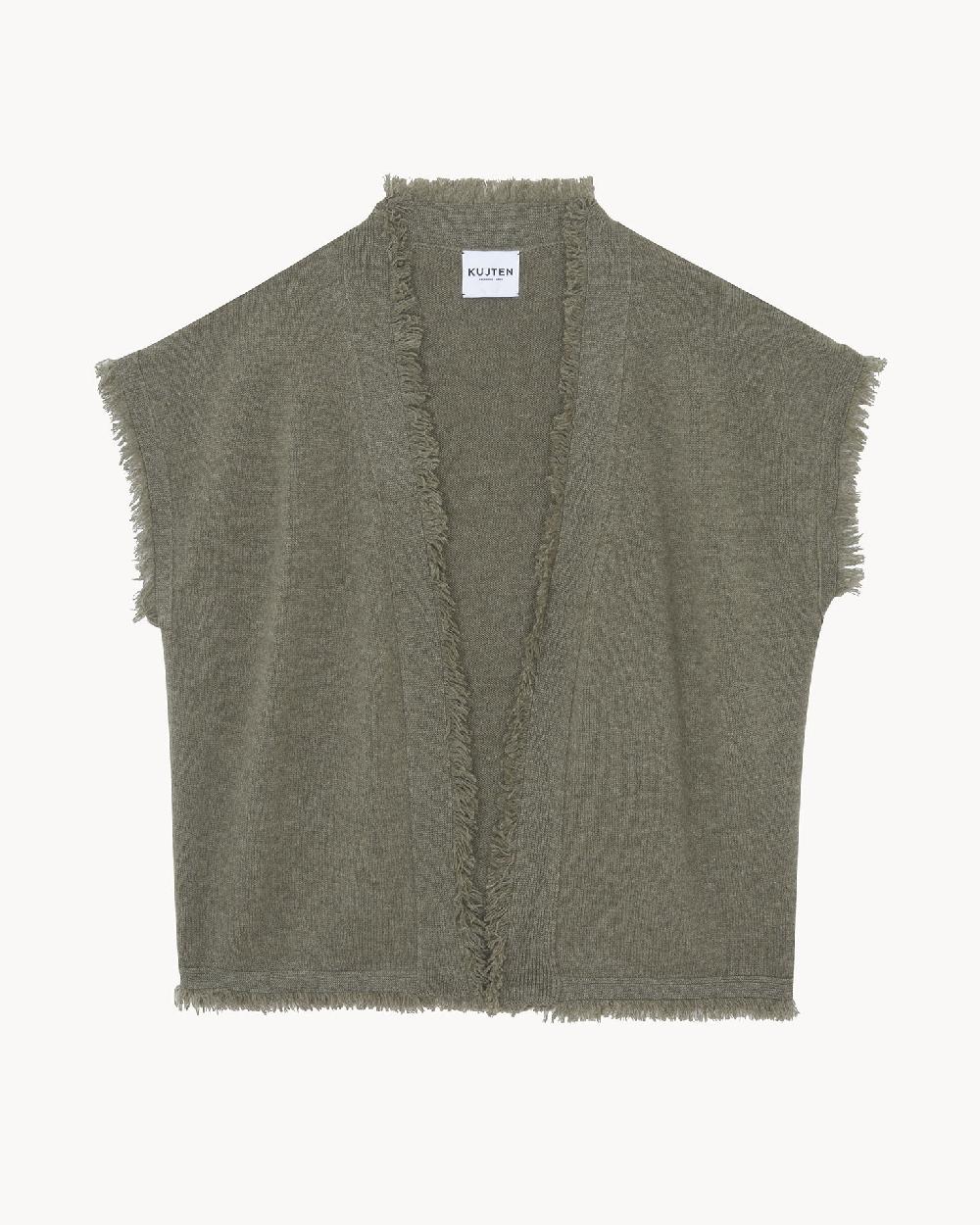 Kujten Gilet Nessa Gilet Cachemire Sans Manches 4 Fils