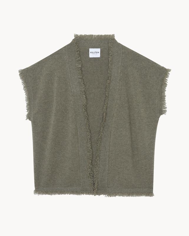 kujten Gilet nessa Gilet Cachemire Sans Manches 4 fils