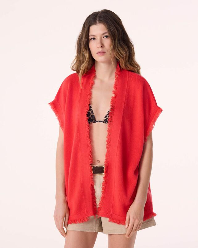 Kujten Gilet Nessa Gilet Cachemire Sans Manches 4 Fils