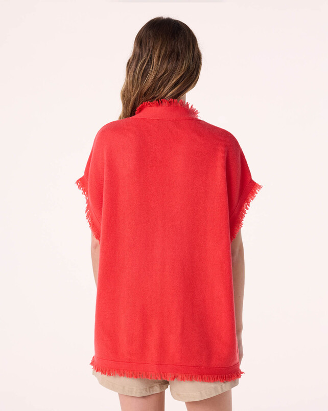 Kujten Gilet Nessa Gilet Cachemire Sans Manches 4 Fils