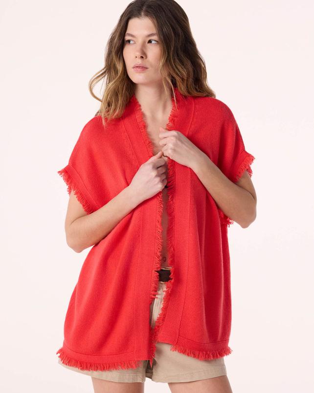 kujten Gilet nessa Gilet Cachemire Sans Manches 4 fils