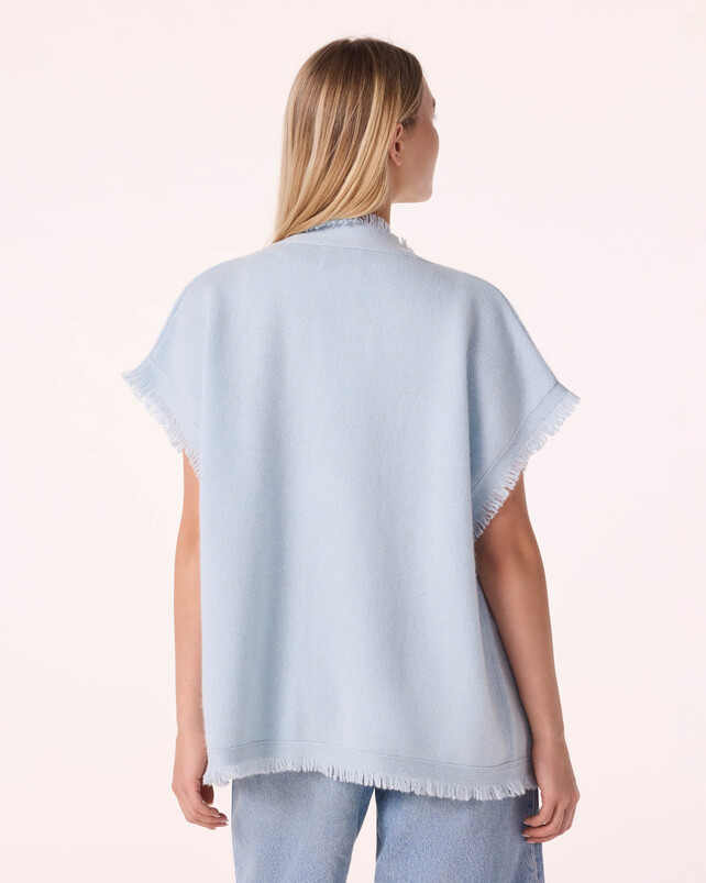 Kujten Gilet Nessa Gilet Cachemire Sans Manches 4 Fils